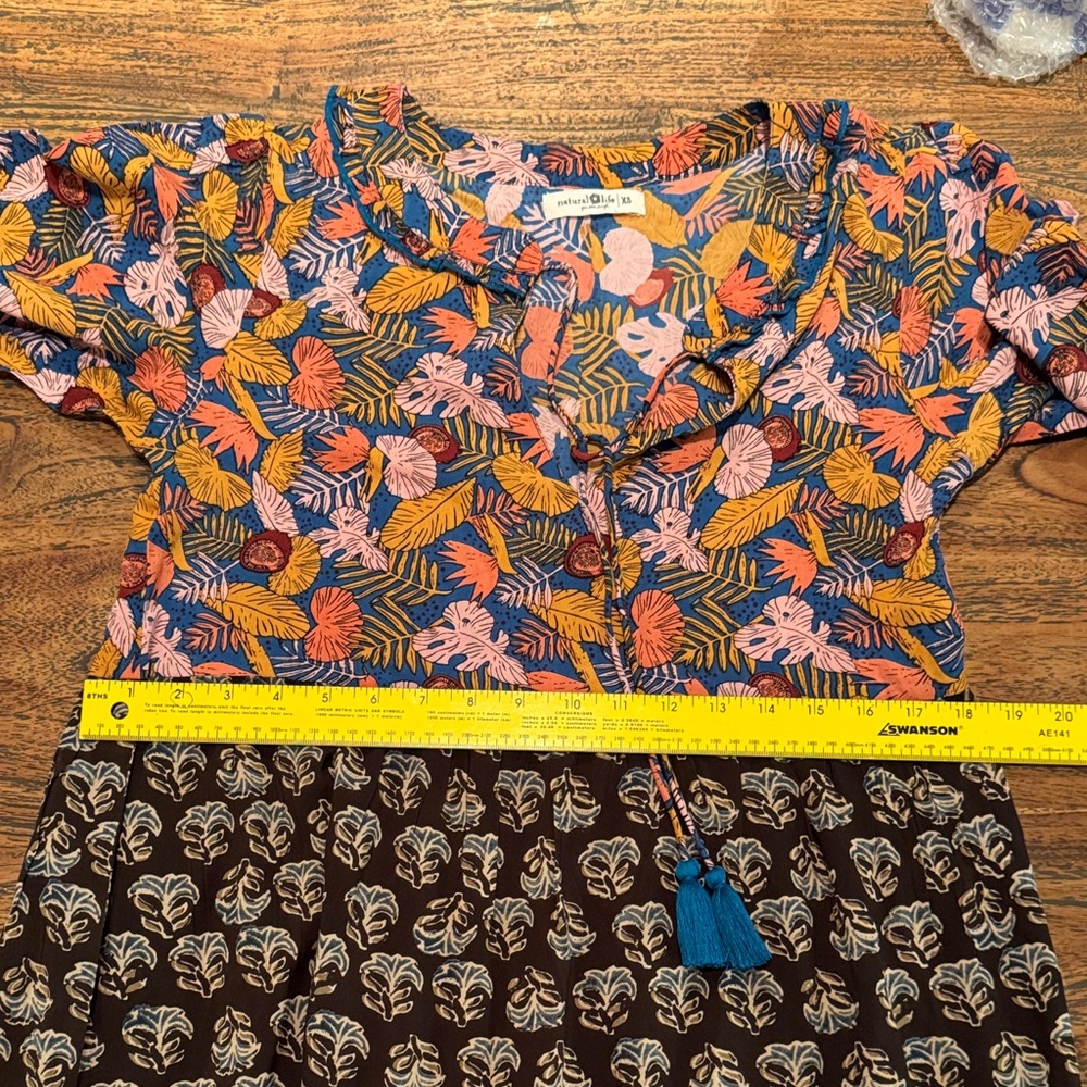 Natural Life Floral Patterned Maxi Dress - Picture 10 of 11